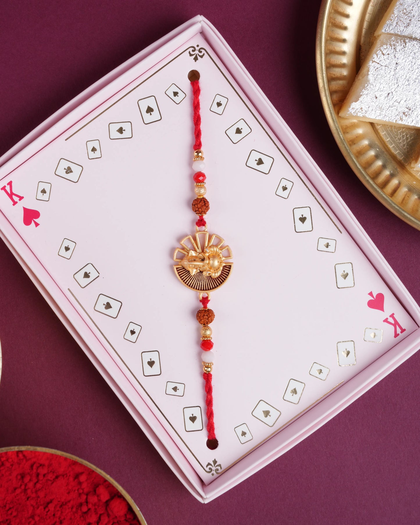 A Royal Ganesha Rakhi