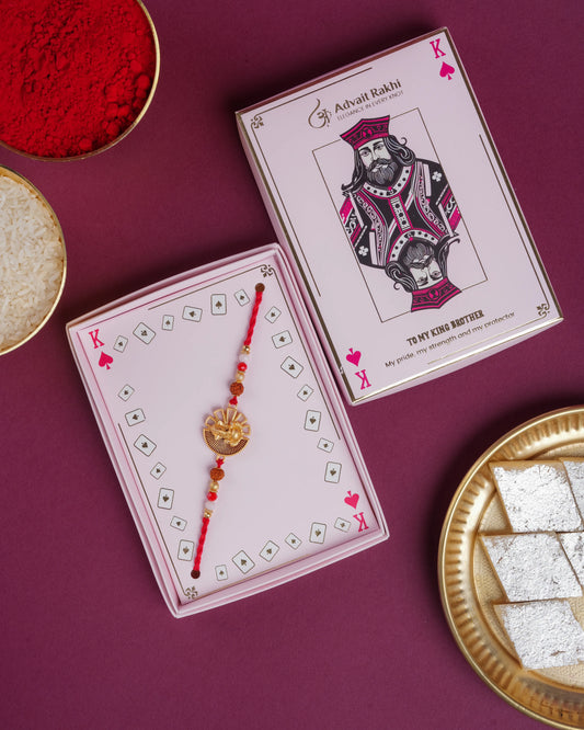 A Royal Ganesha Rakhi