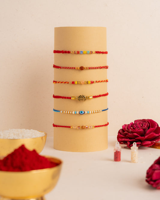 Carnival Rakhi Set (6pc)