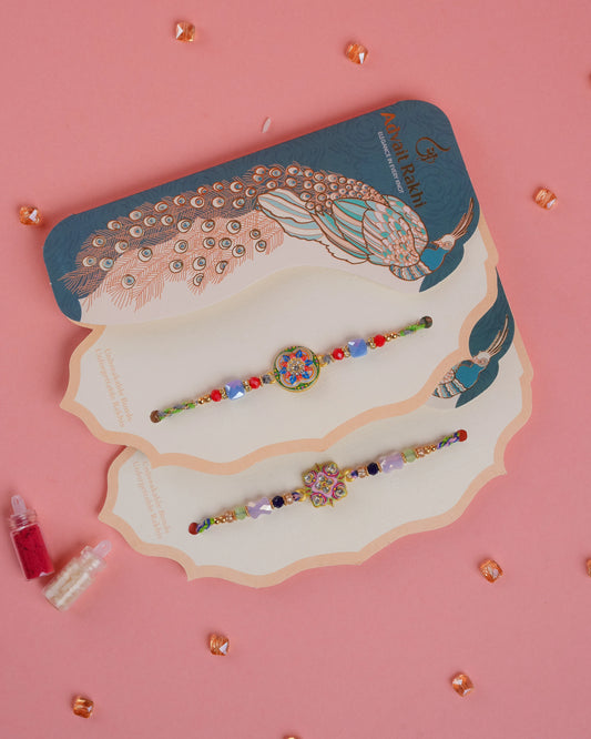 Mandala Duo Rakhi Set