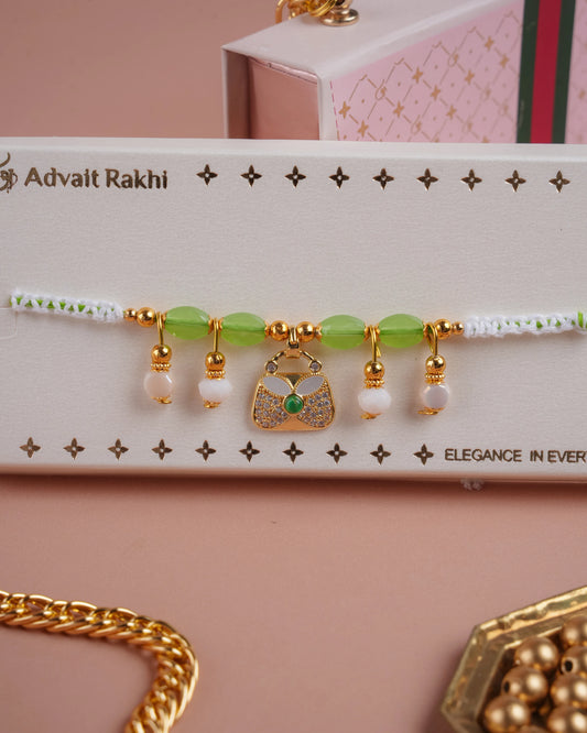 Clutch Collection – Pearl Purse Rakhi