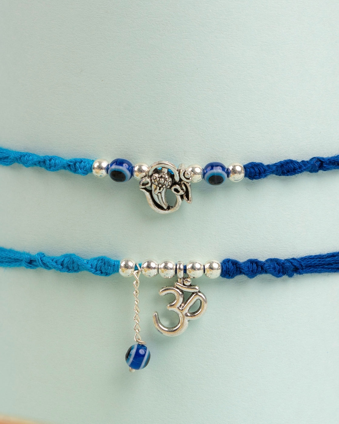 Om Ganesh Bhai Bhabhi Rakhi Set