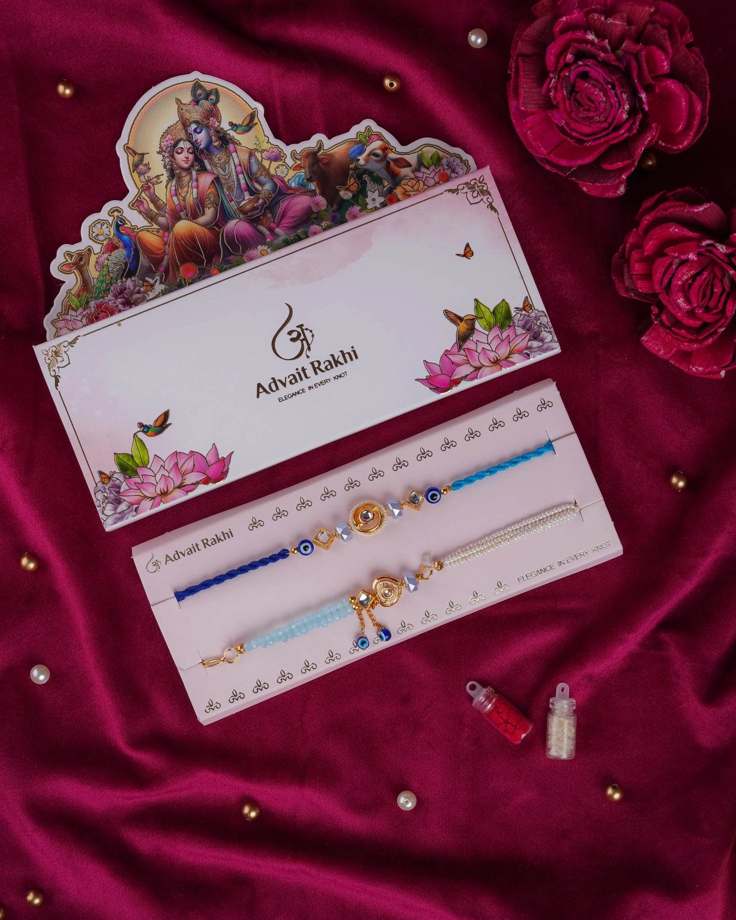 Shyam-Rang bhai bhabhi rakhi Set